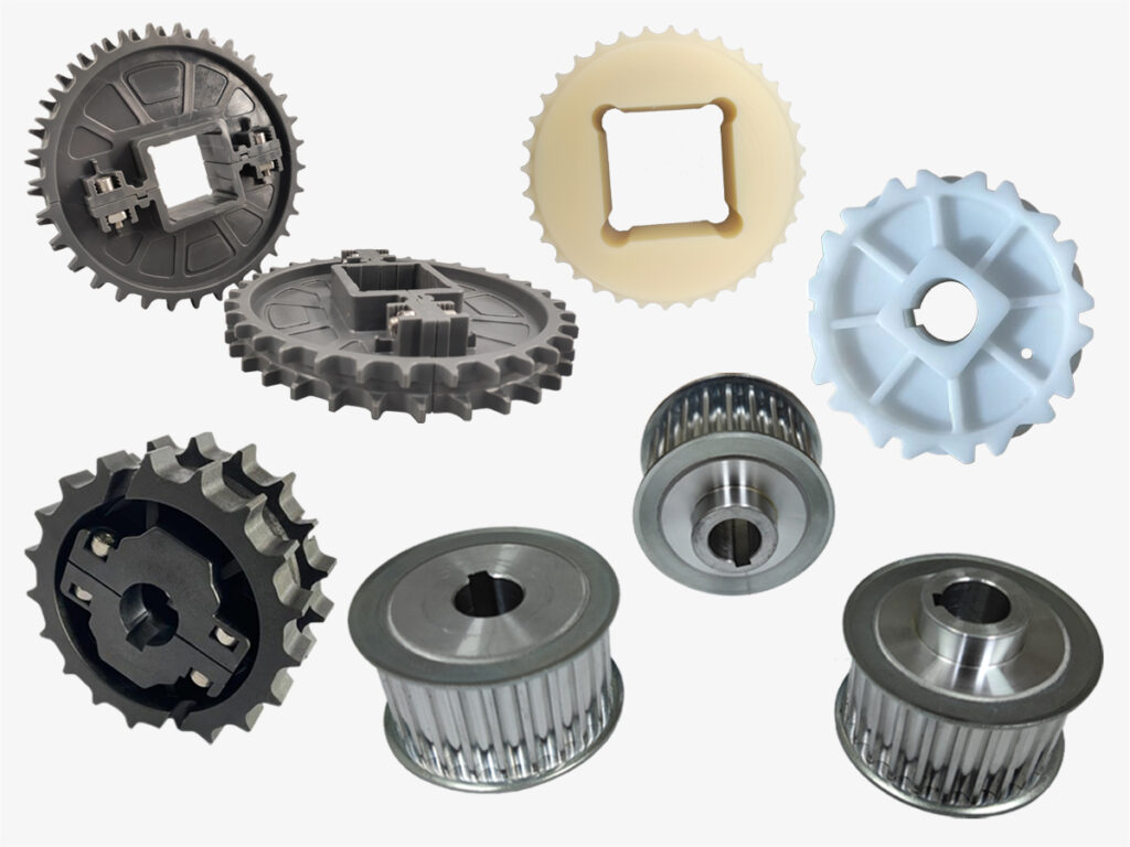 Sprockets, Rails, Neck Guides, Friction Strips, Connection Parts, Plastic Comb Boards, Canned Tuna Parts, Bolts
_SmartConvey