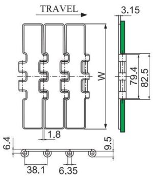 802 Table Top Chain - Image 3