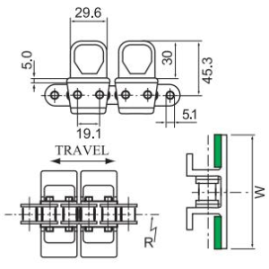 1873D Plastic Rubber Top Chain - Image 2